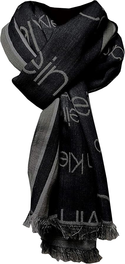 Amazon Co Jp カルバンクライン Calvin Klein マフラー メンズ レディース グレー 並行輸入品 服 ファッション小物