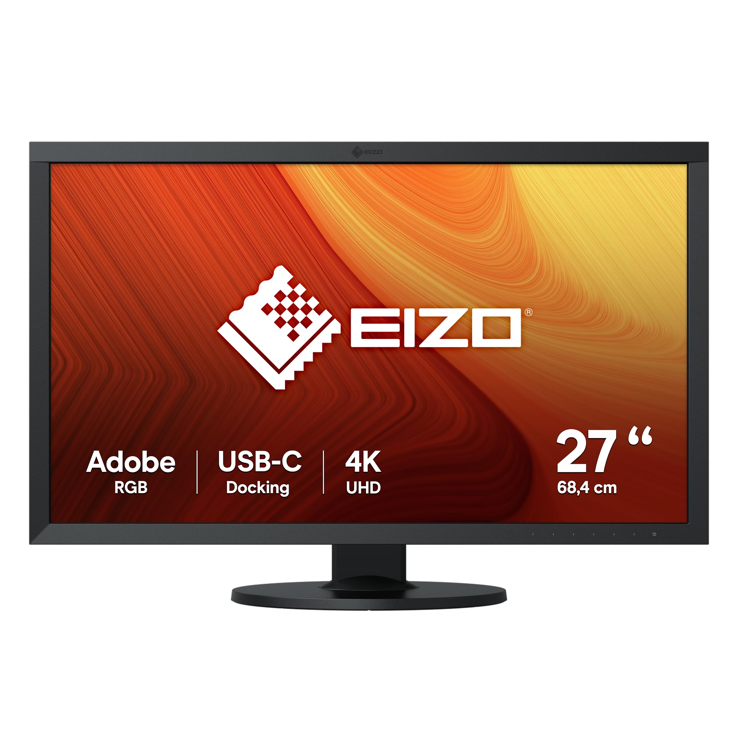EIZO ColorEdge CS2740 LED Display 68.6 cm (27") 3840 x 2160 pixels 4K Ultra HD LED IPS (Wide Gamut), black