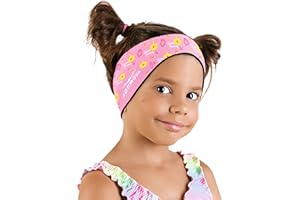 AqtivAqua Swimming Headband - Swim Ear Band Protection Cover - Swim Headband for Kids Adults Men Women Infant Toddlers, Hair Guard - Keep Ear Plugs in