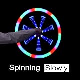 Nunki Toy LED Spinning Glow Stick Toy Colorful Flash Light Children Kids Gift view 2