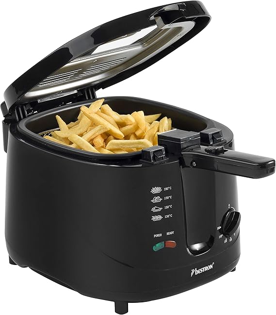 Bestron ADF2000 Freidora, Para 700 g de alimentos, 1800 W, 2.5 ...