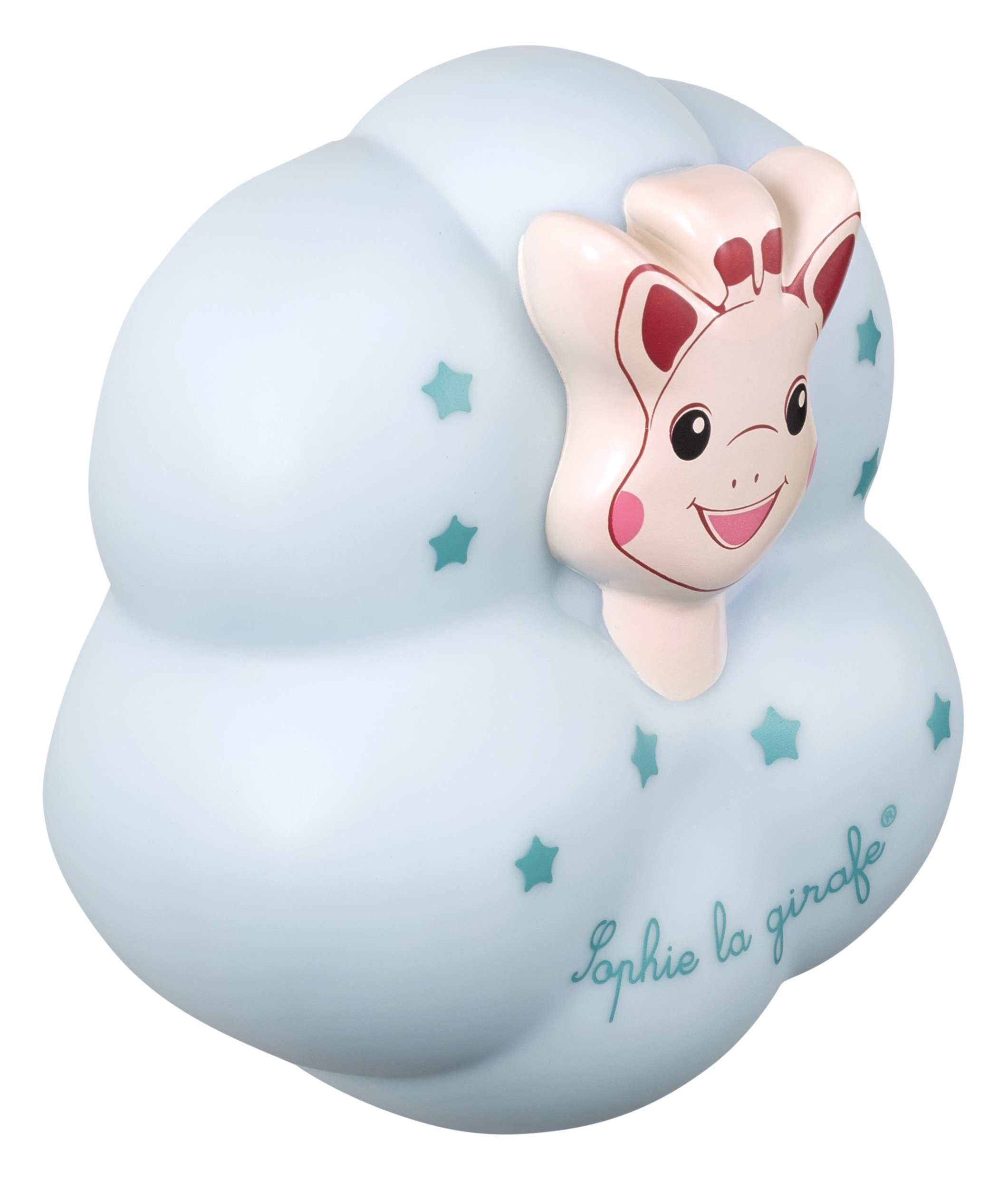 Sophie la Girafe - Nomadic Night Light - 4 Removable Wall Stickers - Soft White Light - 2 Adjustable Intensity - Magnetic Stand