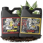 Cronk Nutrients Bonnie &amp; Clyde Autoflower Nutrients Bloom and Grow &ndash; Yield Increasing Autoflower Plants Nutrient Kit &ndash; Easy to Use Plant Food &ndash; Optimal Formula for Optimal Results, 500mL