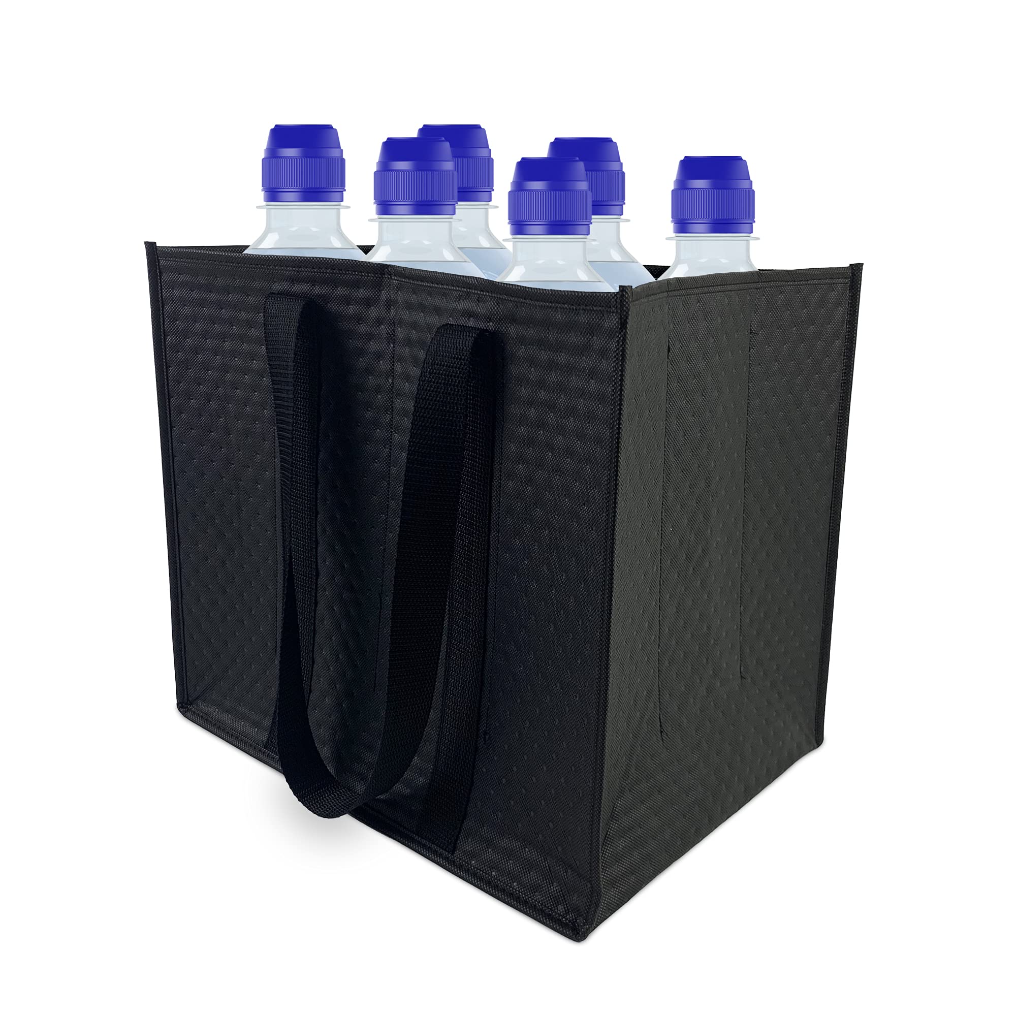 6 Bottle Bag Carrier Compartments for 6 x Wine Bottles. Divider Suitable for 6 x 1.5 Litre Bottles, Jars, Tins, Vials and Containers