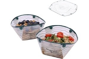 Coghlan's Snapfold™ Bowls 2-Pack – Collapsible, Lightweight and Leakproof for Camping, Hiking, Travel, Picnics, and Outdoor Adventures, BPA-Free, Foldable Space-Saving Design for Easy Storage
