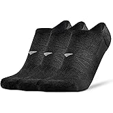 Socks Daze 3/6 Pack Womens No Show Athletic Merino Wool Running Socks Mens Low Cut Casual Invisible Thin Soft Sport Wool Sock