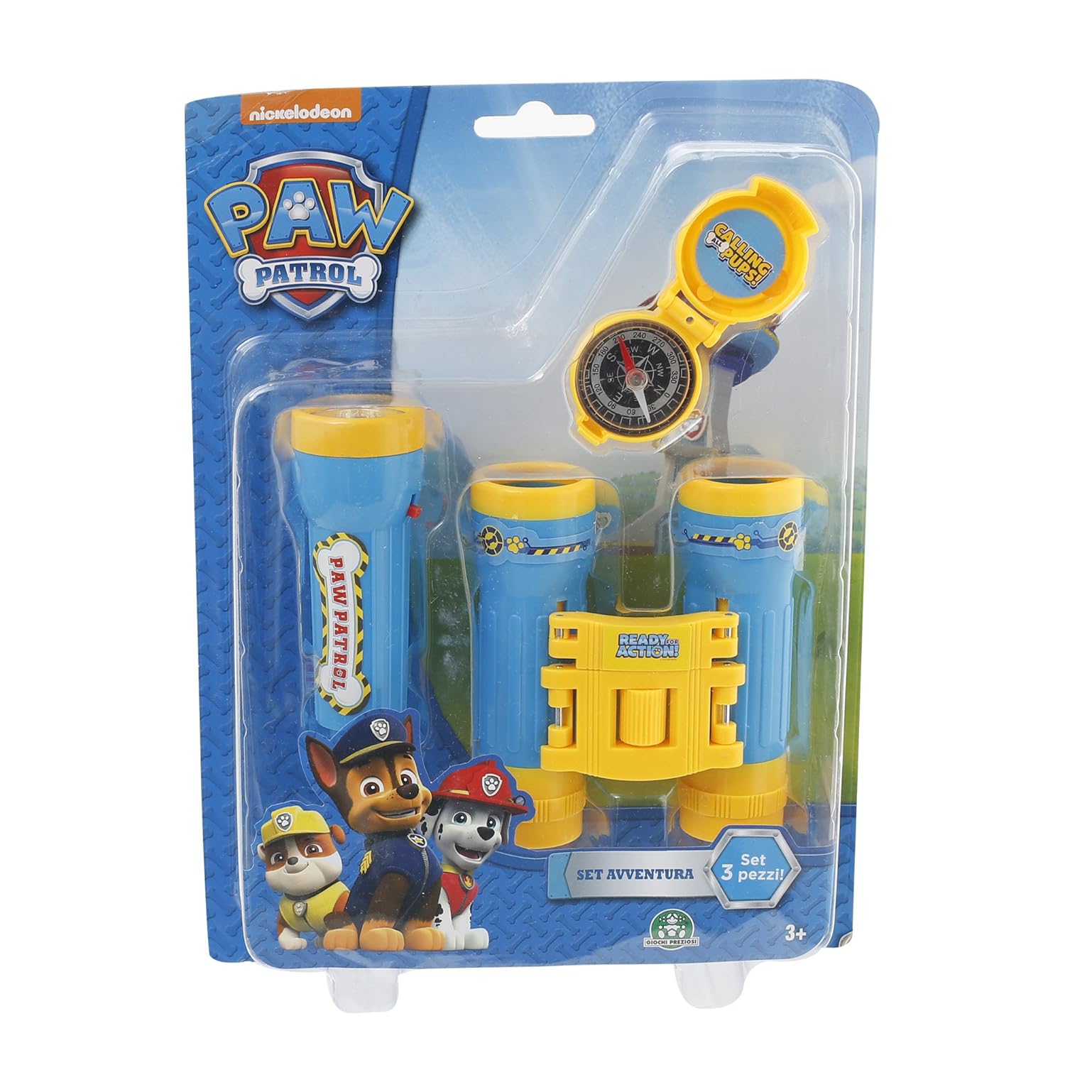 Giochi Preziosi Paw Patrol Set Gioco Avventura con Binocolo Torcia e Bussola Amazon Giochi e giocattoli