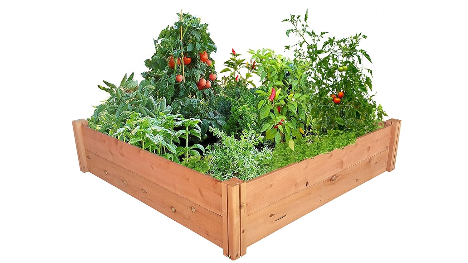 Best Redwood Raised Garden Bed Kit
