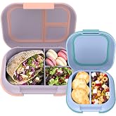 Bentgo Chill Set With Max (Lavender &amp; Peach Blossom) and Mini Lunch Box (Tide Blues)