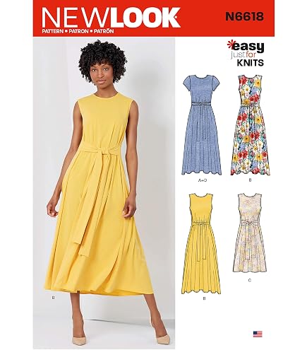 Burda Style Sewing Pattern B6538 - Cartamodello Per Abito Da Donna - 3