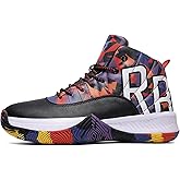 ASHION Boys' Basketball High Top Non-Slip Shoes