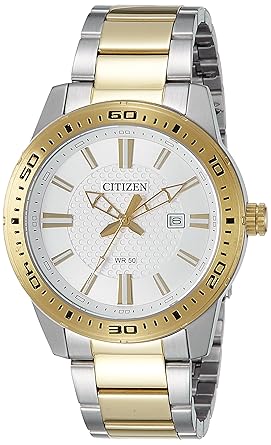 Citizen Analog White Dial Mens Watch - BI1064-51A