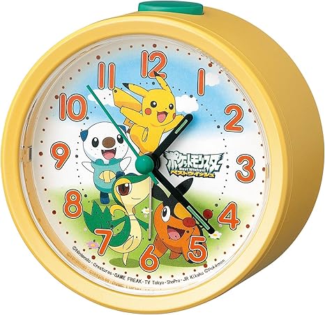 Amazon Co Jp ポケットモンスター ベストウイッシュ 目覚まし時計 Cq414y ホーム キッチン