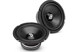 PYLE-PRO 6.5 Inch Car Midbass Woofer - 250 Watt High Powered Car Audio Sound Component Speaker System w/High-Temperature Aluminum Voice Coil, 70Hz-9kHz Frequency, 92 dB, 8 Ohm, 25 oz Magnet PDMW6
