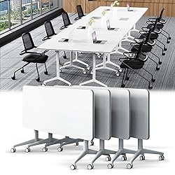 SOIUDNEB Conference Table,Wooden Folding Conference