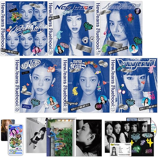 Amazon.com: dreamus NewJeans - 1st EP 'New Jeans' album [Bluebook