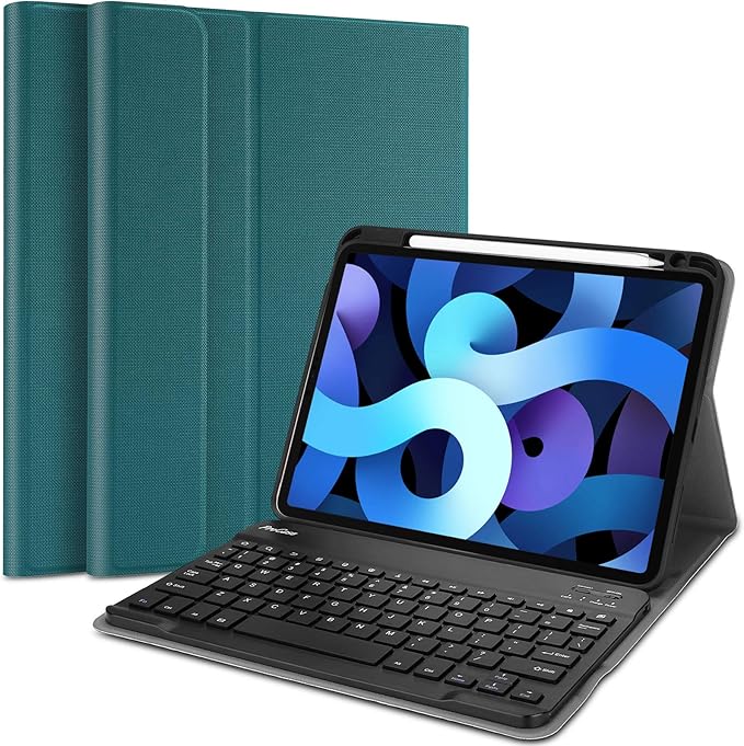 ProCase New iPad Air 4 10.9 inch 2020 Keyboard Case with Pencil Holder