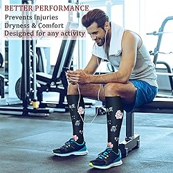 CHARMKING Compression Socks for Women & Men