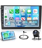 Autoradio Android 13 9" Per Audi A4 2002-2008, Con Wireless Carplay E Android Auto, GPS, WiFi, Bluetooth, FM RDS, Telecamera Posteriore Inclusa