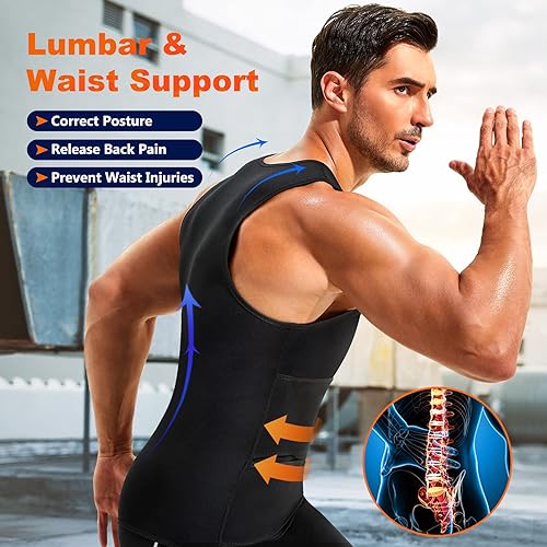 Sauna Suit Amazon Mens Waist Trainer Wonderience Sauna Suit For