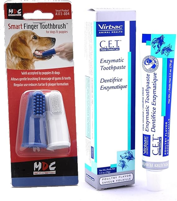 Pasta de dientes para perros enzimática Virbac (sabor a pollo, 70 g