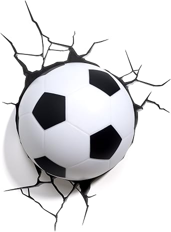 Fussball Wandlampe 3dlightfx Kinderlampe Nachtlicht Fur Kinder Mit