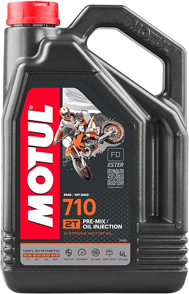 MOTUL 104035 710 2T, 4 L: Amazon.es: Coche y moto