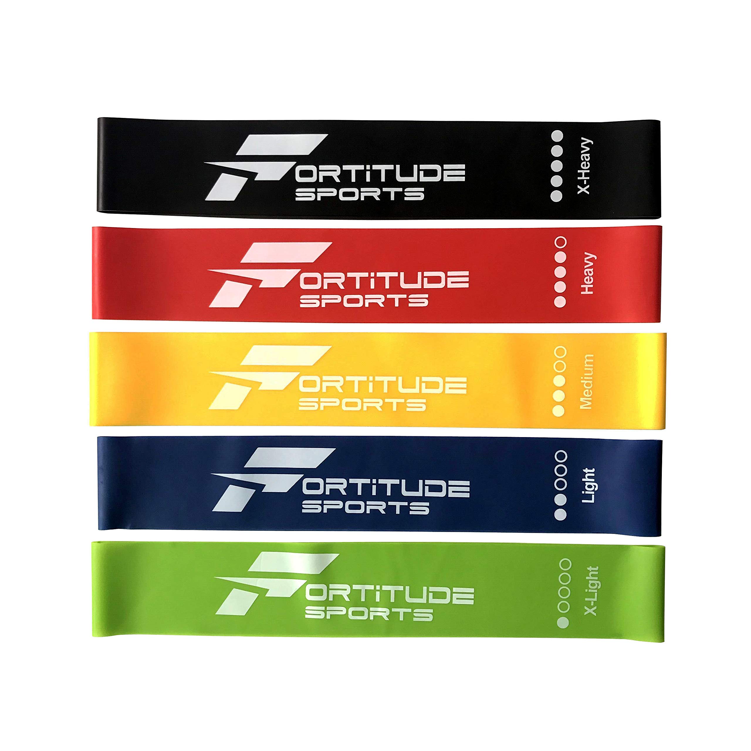 Resistance Bands For Legs and Glutes Set of 5 | Exercise Bands Resistance For Women And Men | Gym Bands Resistance Set For Stretching, Pilates, Yoga, Aerobics and Workouts