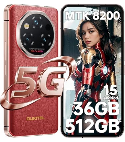 Amazon.com: OUKITEL Rugged Android 14 Phone, 64GB ROM + 128GB