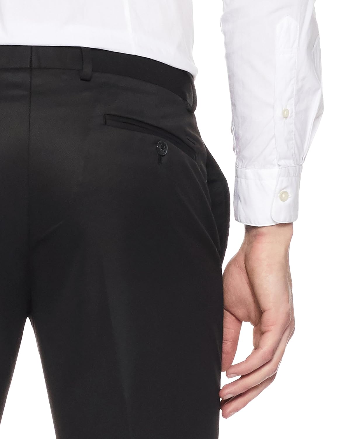 blackberrys men's slim fit formal trousers