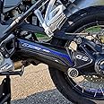 Resin Bike Motorcycle 3D Stickers Compatible with BMW R 1250 GS - GS Adventure Rallye 2021-2023. Swingarm Protection from Impact and Scratches. Resin Stickers - Made in Italy