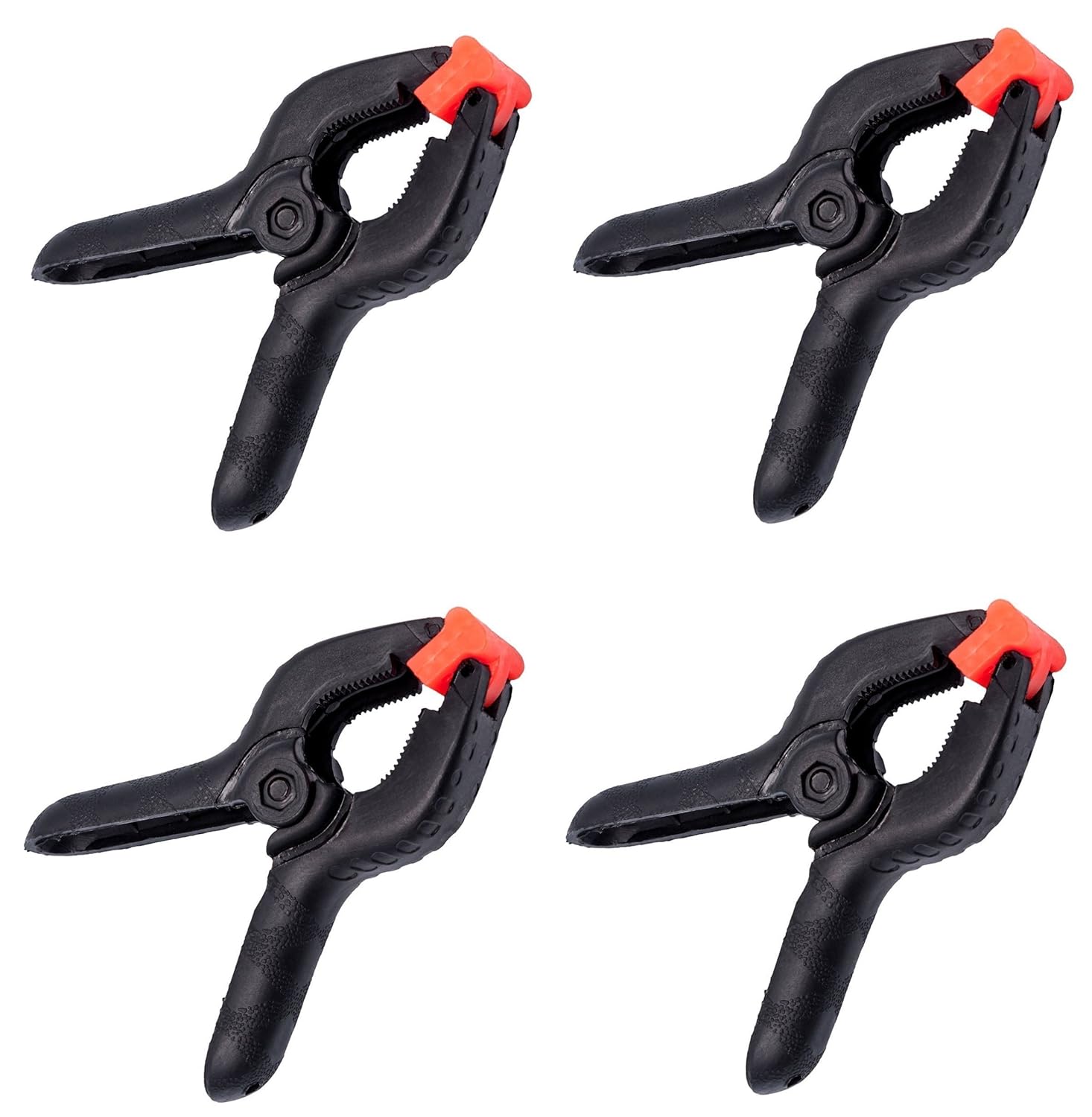 4 Pack 6 Inch Spring Clamps Large Heavy Duty Plastic Muslin Clamps Amazon.in Industrial