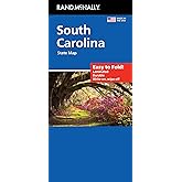 Rand McNally Easy to Fold: South Carolina State Laminated Map