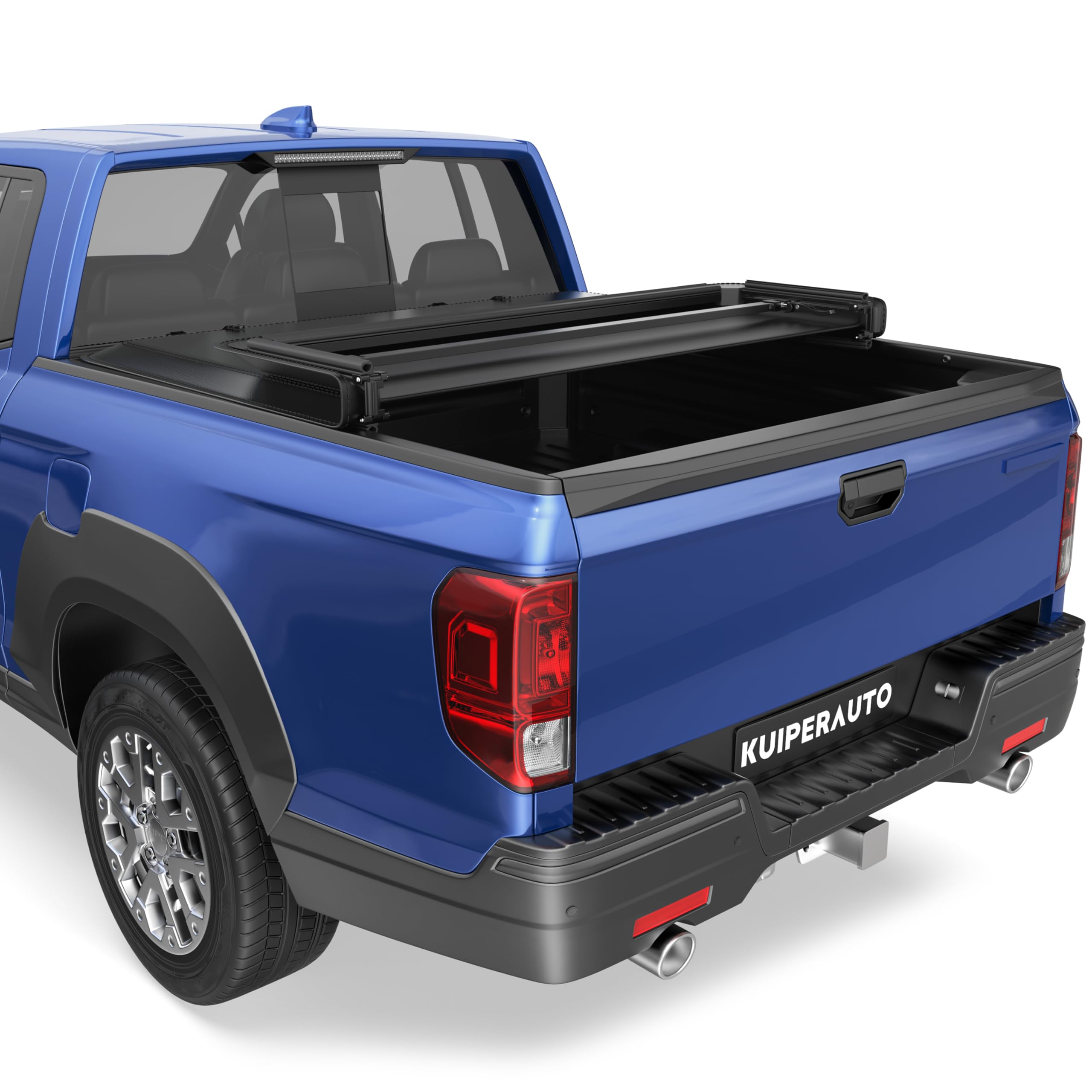 Photo 1 of **MISSING CLAMPS***KUIPERAUTO Soft Tri Folding Truck Bed Tonneau Cover Compatible for 2017-2026 Honda Ridgeline w/o Roll Bar or Utility Track System 5 FT Bed On Top 64 inch