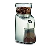 Capresso 560.04 Infinity Conical Burr Grinder, Brushed Silver (Renewed)
