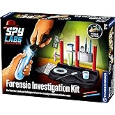 Spy Labs Inc: Forensic Investigation Kit by Thames & Kosmos | Includes Large Lab Setup to Collect & Analyze Evidence & Clues | Explore The Science of Detective Work | for Young Investigators