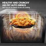 Toshiba 5-in-1 Air Fry Microwave Oven 26L 900W Black ML2-EC26SF(BS) view 5