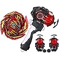 Gaming Top Toys B-184 Launcher Set Bay Battling Tops Burst B-155 Booster Master Diabolos.Gn Bay Burst Blades for 8-12 Left Right Launcher Grip Play Blade Blades for Boys 6-8 Kids Festival Gifts
