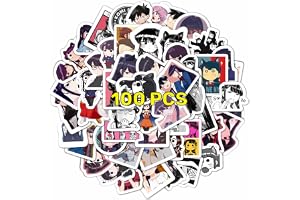 BulbaCraft 100Pcs Anime Stickers, Anime Manga Stickers, Japanese Animation Merch, Japanese Animation Figure