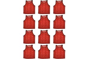 BlueDot Trading Adult & Youth Scrimmage Training Vests for Soccer, Basketball & More – Available in 1, 6, 12, 24 Packs