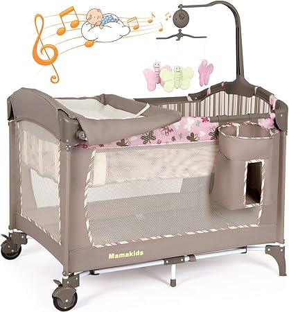 girls travel cot
