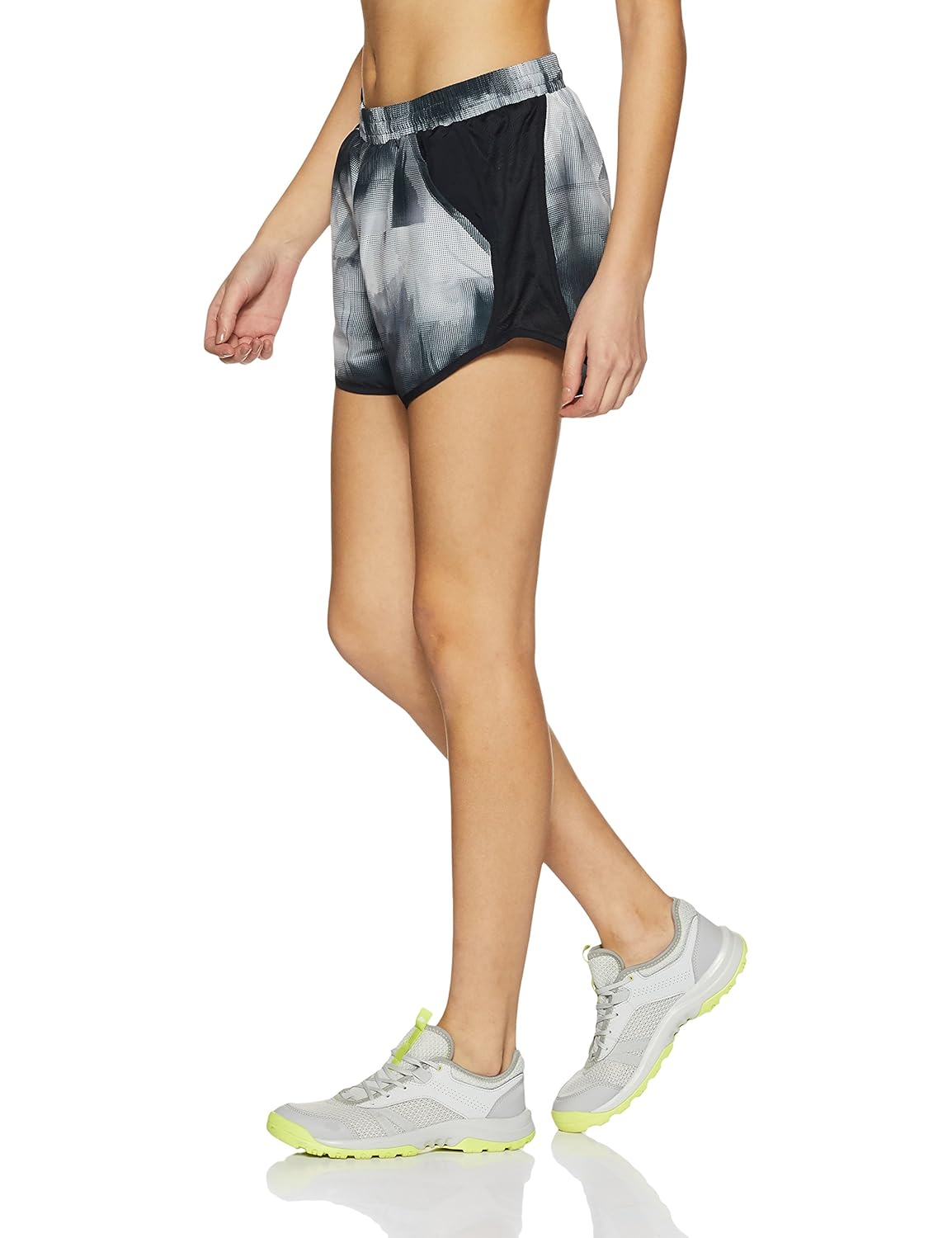 under armour fly by printed women's shorts