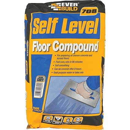 Everbuild 708 Self Level Floor Cement Compound 20kg Amazon Co Uk