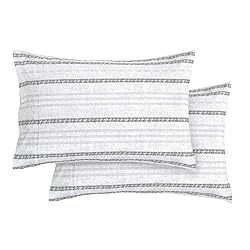 Elegant Comfort Ultra Soft Set of 2 Striped Print