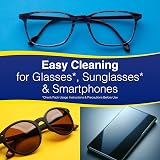 Clearwipe Lens Cleaner 6 Packs of 20 Biodegradable Wipes for Glasses Screens view 6