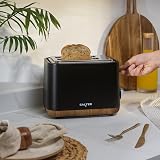 Salter Toronto 2-Slice Toaster 6 Browning Levels Wide Slots 815W Black view 3