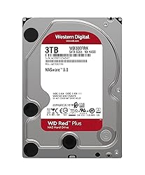 Western Digital 3TB WD Red Plus NAS Internal Hard