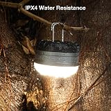 Lepro Rechargeable Camping Light, Tent Lantern, 5 Modes, Magnetic, USB C Power view 6