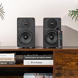 Roxel Onyx Active Bookshelf Speakers 100W RMS HDMI ARC Bluetooth 5.0 Black view 5
