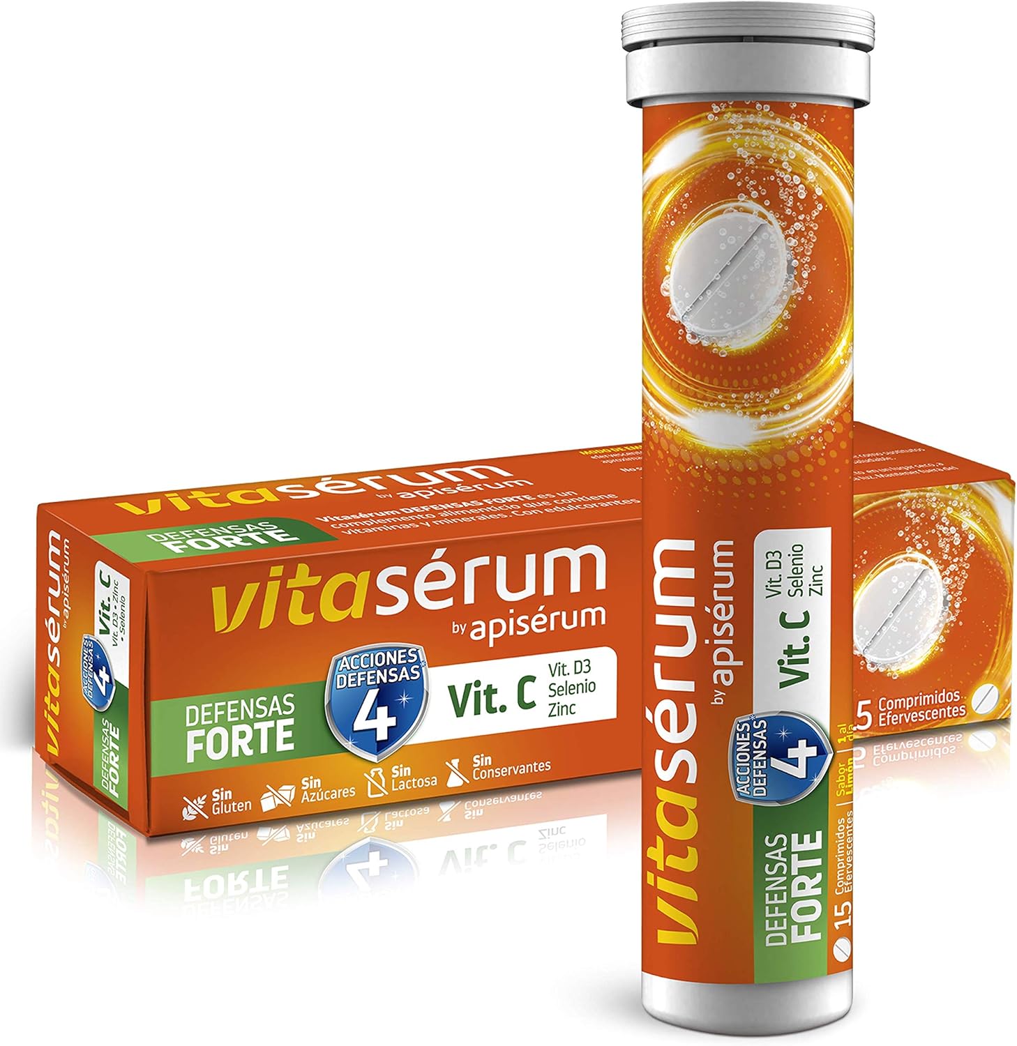 15 comprimidos Apisérum Vitasérum Defensas Forte por 6,68€ ¡¡19% de descuento!!